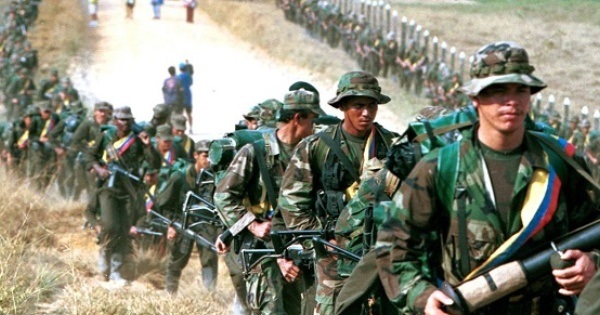 The demilitarized zones are part of the ongoing peace talks between the FARC rebels and the Colombian government.