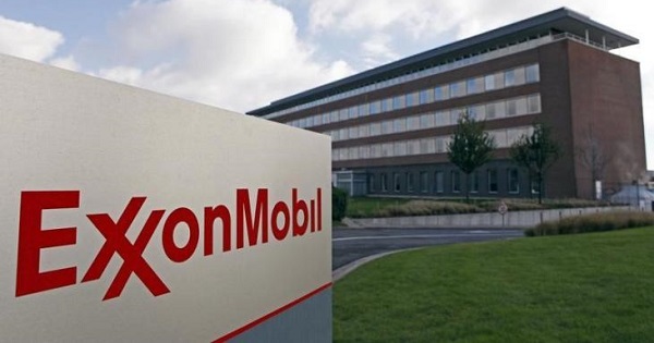 The Belgian headquarters of oil giant ExxonMobil is pictured in Machelen, northern Brussels, Oct. 27, 2012.
