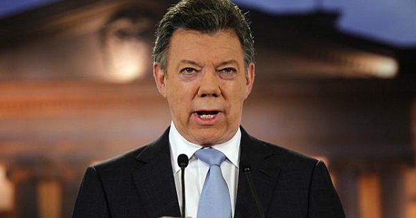 President of Colombia, Juan Manuel Santos.