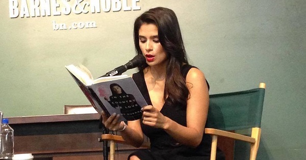 Guerrero at a reading of her memoir.