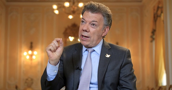 Colombia's President Juan Manuel Santos.