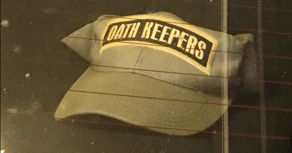 Oath Keepers are an anti-goverment militia made up mostly of current and former police and military.