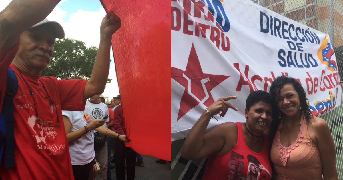 Venezuelan People Rally Behind Chavismo, Denounce Right Wing