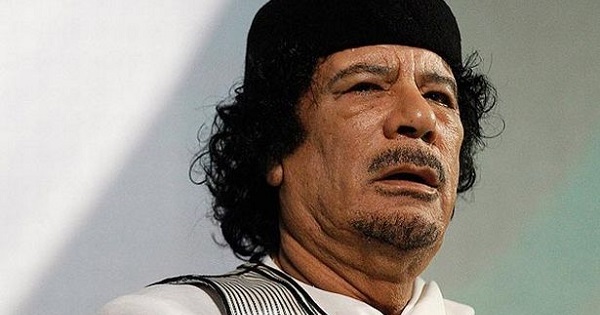 Form Libyan Leader Muammar Gaddafi
