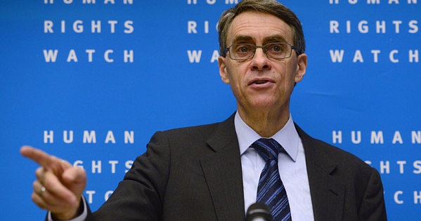 Ignoring millions of victims, Human Rights Watch executive director Ken Roth does not see the U.S. and its EU allies as the most abusive and dangerous states in the world.
