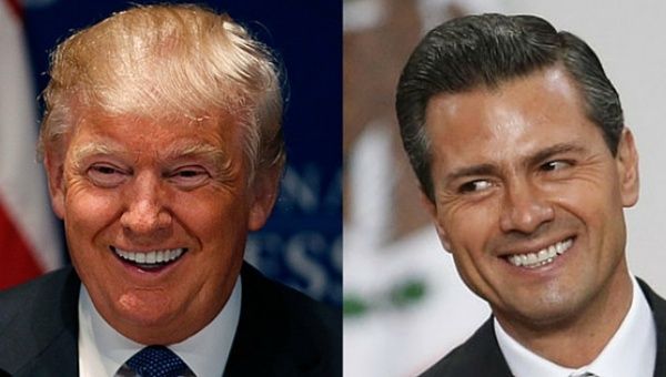 Like Mexican President Enrique Peña Nieto, Trump has attacked the rights of workers.