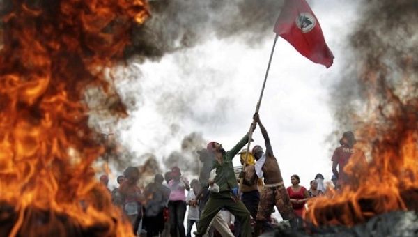 The new neoliberal land reforms could spark even more protests against Brazil's coup government by groups like the MST.