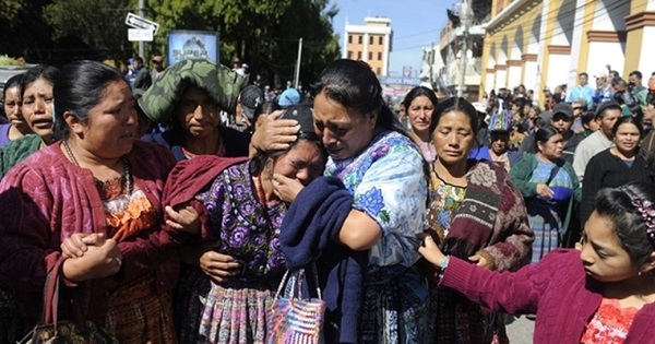Indigenous Maya witness and testify at former Guatemalan dictator Rios Montts genocide trial.