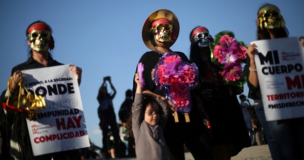 Women across Latin America took to the streets after a 16-year-old girl was raped and murdered in a coastal town of Argentina in October 2016.