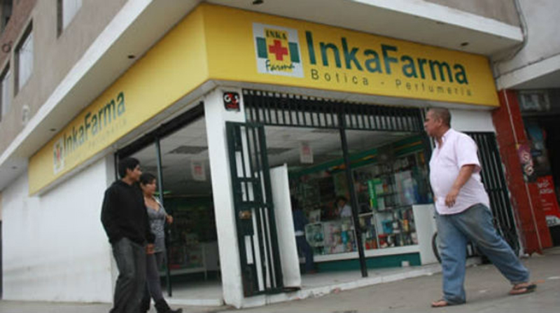 Inkafarma, one of the pharmacies belonging to the cartel