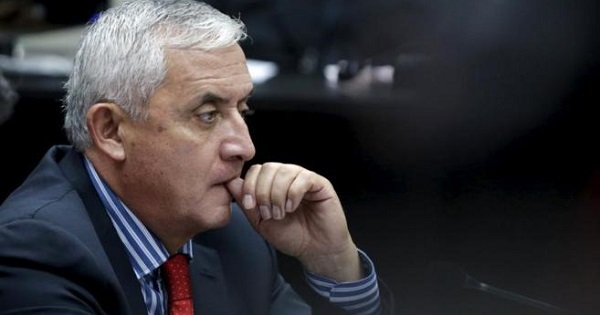 Former Guatemalan President Otto Perez Molina is already in jail and facing trial for a major customs scandal.
