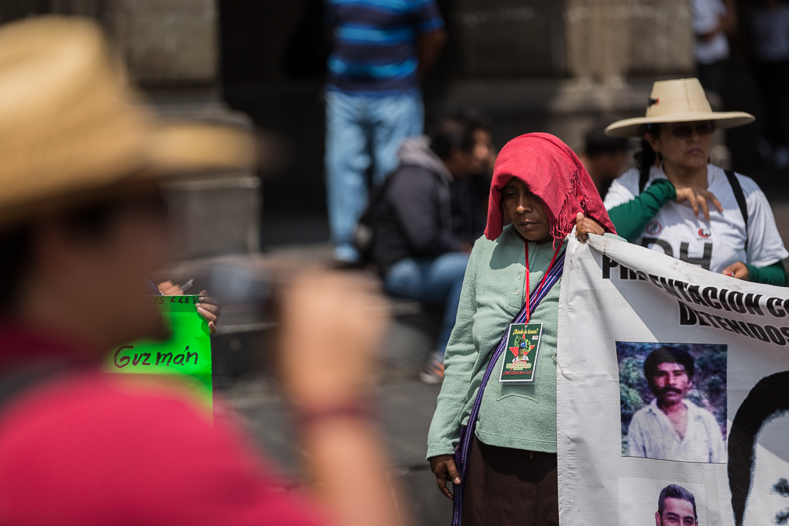 Activists have noted that the practice of enforced disappearances has dramatically increased over the course of the past decade since Mexico launched its so-called war on drugs. Activists argue that under the guise of combating organized crime, authorities often target social movement participants.