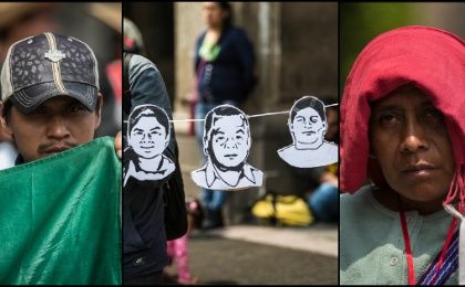 March Against Forced Disappearances in Mexico City