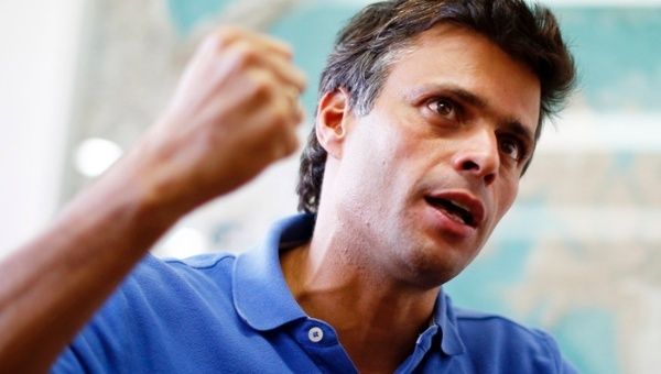 Leopoldo Lopez was sentenced to a 14-year prison sentence for charges including public promotion of violence, property damages, arson and crime association.