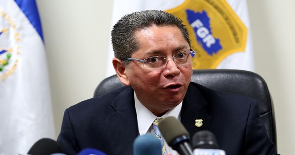 El Salvador's Attorney General Douglas Meléndez