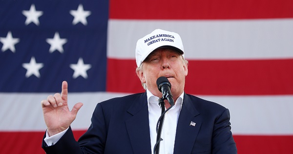 Republican presidential nominee Donald Trump holds a campaign event in Miami, Florida U.S. Nov. 2, 2016.