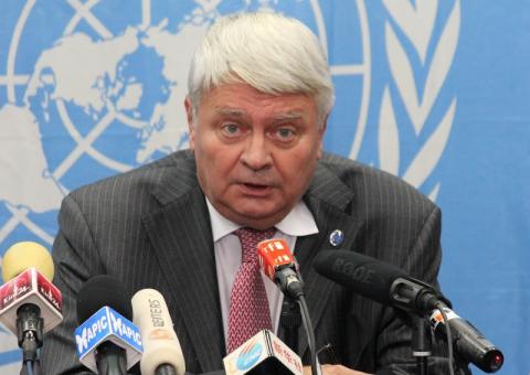 Secretary-General for Peacekeeping Operations Herve Ladsous (Photo: AFP)