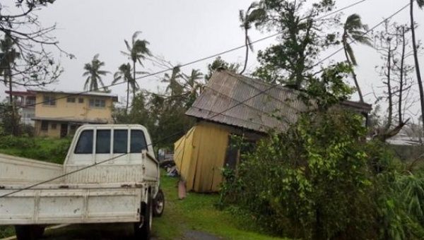 Ba, a town on Fiji’s Viti Levu Island shown after Cyclone Winston February 21, 2016.