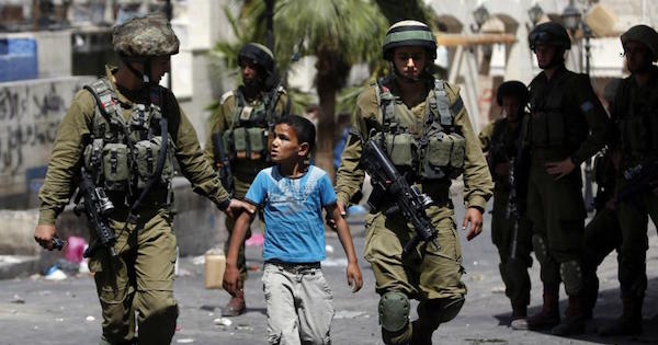 Arrests of Palestinian children have been dramatically increasing each year.