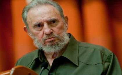 Former Cuban President, Fidel Castro.