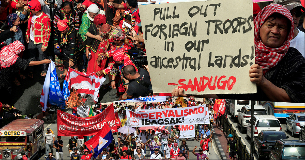 Filipinos Denounce Pro-US Ruling Elites, Rally for Independence