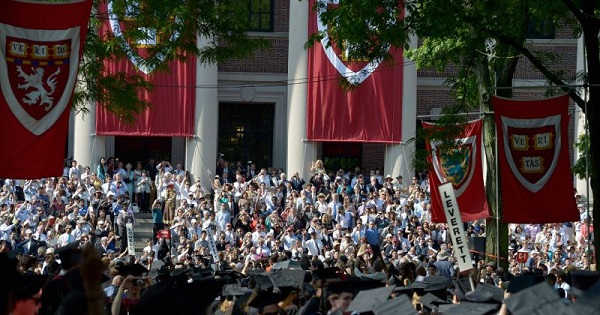 Students at Harvard University, May 30, 2013, Cambridge, Massachusetts