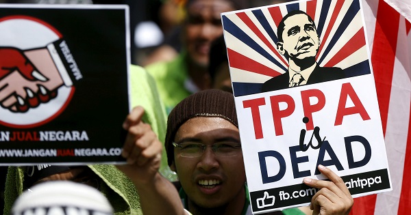 TPP countries have campaigned since 2009 against the TPP corporate agenda.