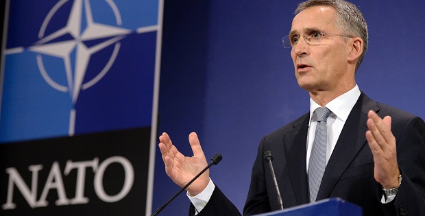 NATO Secretary-General Jens Stoltenberg at a NATO defence ministers' meeting, October 2016.