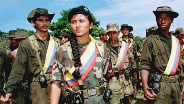 FARC Rebels seen in 1998