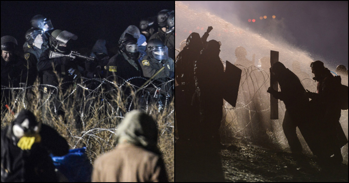 Dakota Pipeline Protests Face Harsh Repression in Freezing Cold