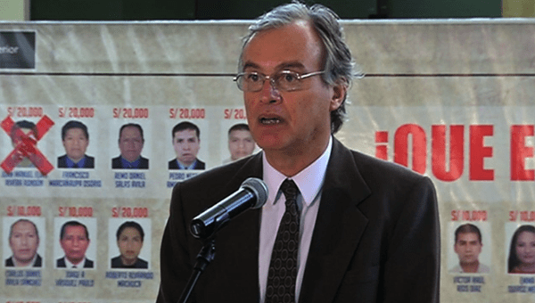 Minister of the Interior Carlos Basombrio responds to the claims of a rise in crime. 