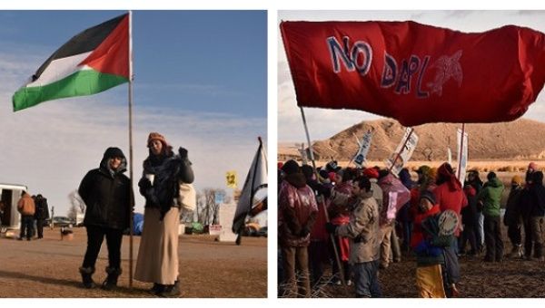 Scenes from the Standing Rock encampments