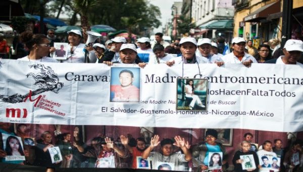 Caravan of Central American Mothers of Missing Migrants