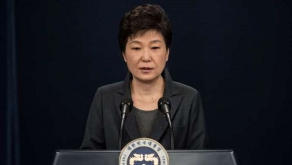  South Korea's embattled President Park Geun Hye