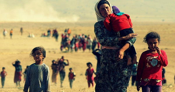 Refugees from U.S. wars are made up of thousands of women and children.