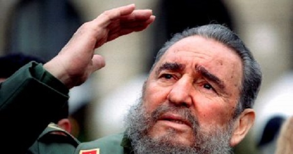 Fidel Castro speaking at a rally. The Cuban revolutionary leader died at the age of 90.