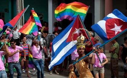Pride parade in Cuba
