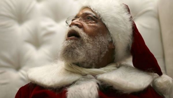 The Mall of America's Black Santa sparked a racist backlash. 