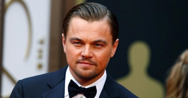 Leonardo DiCaprio at the 86th Academy Awards in Hollywood, California, Mar. 2, 2014.