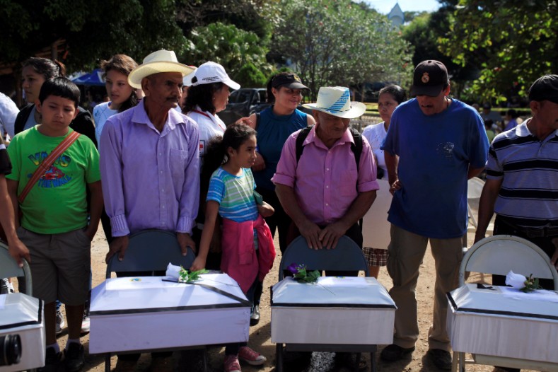 Forensic experts began exhuming remains of victims of the massacre over a year ago as part of the quest for justice for El Mozote.