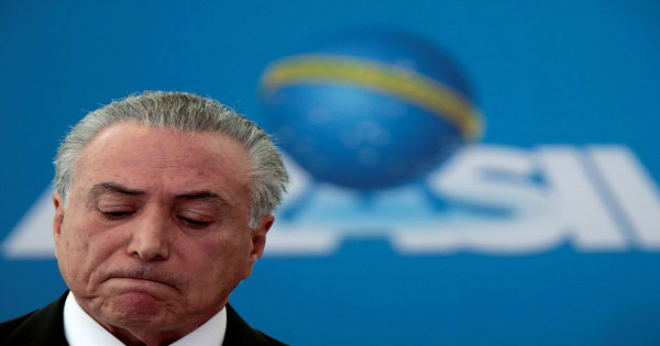 Embattled Brazilian President Michael Temer