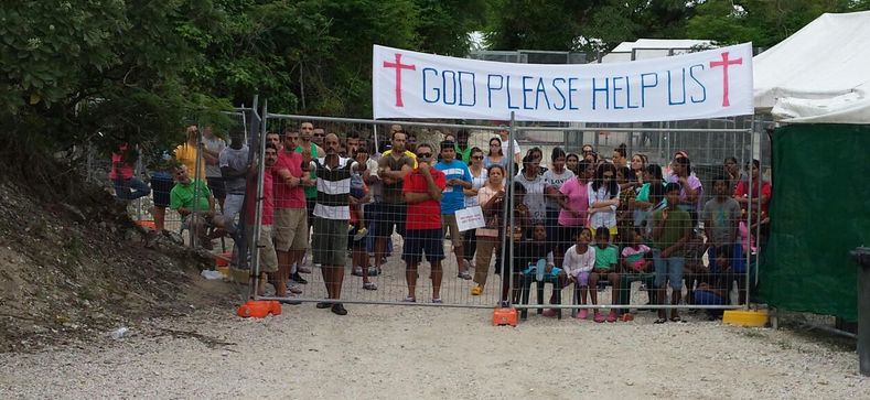 Refugees on the Nauru detention center have staged a series of protests against their inhumane treatment. The Australian government has refused to close down the offshore detention facility.