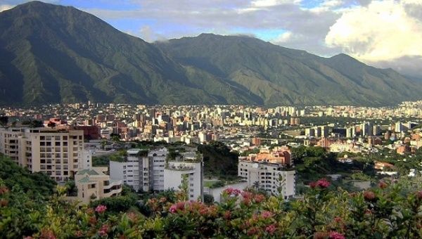 A view of Caracas, Venezuela.