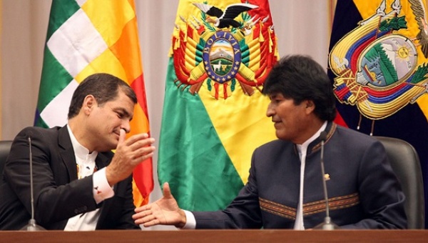 South America's two most prominent heads of state are taking their fight for economic justice global.