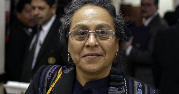 Sandra Moran was part of the women sector that negotiated Guatemala's historical peace accord in 1996.