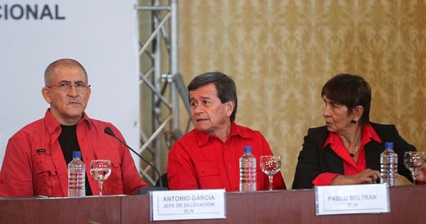 The lead negotiators of the ELN rebel group will take up peace talks with Colombian government officials.