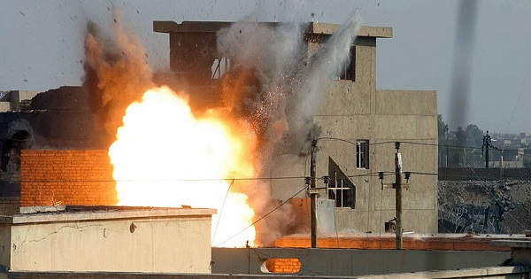 A U.S. airstrike in Iraq
