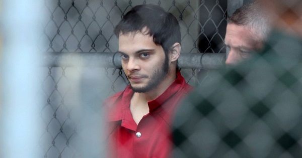 Esteban Santiago is taken from the Broward County main jail as he is transported to the federal courthouse in Fort Lauderdale, Florida.