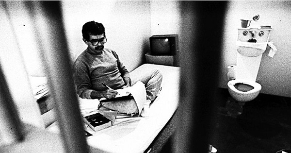 Oscar Lopez Rivera in U.S. prison.