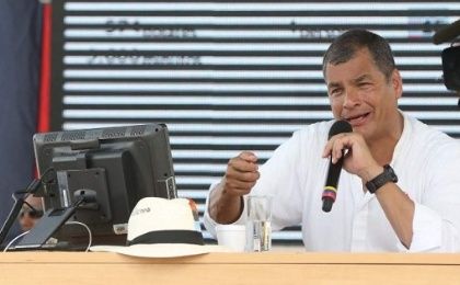 Ecuadorian President Rafael Correa said his government will demand a tough investigation against corrupt officials.